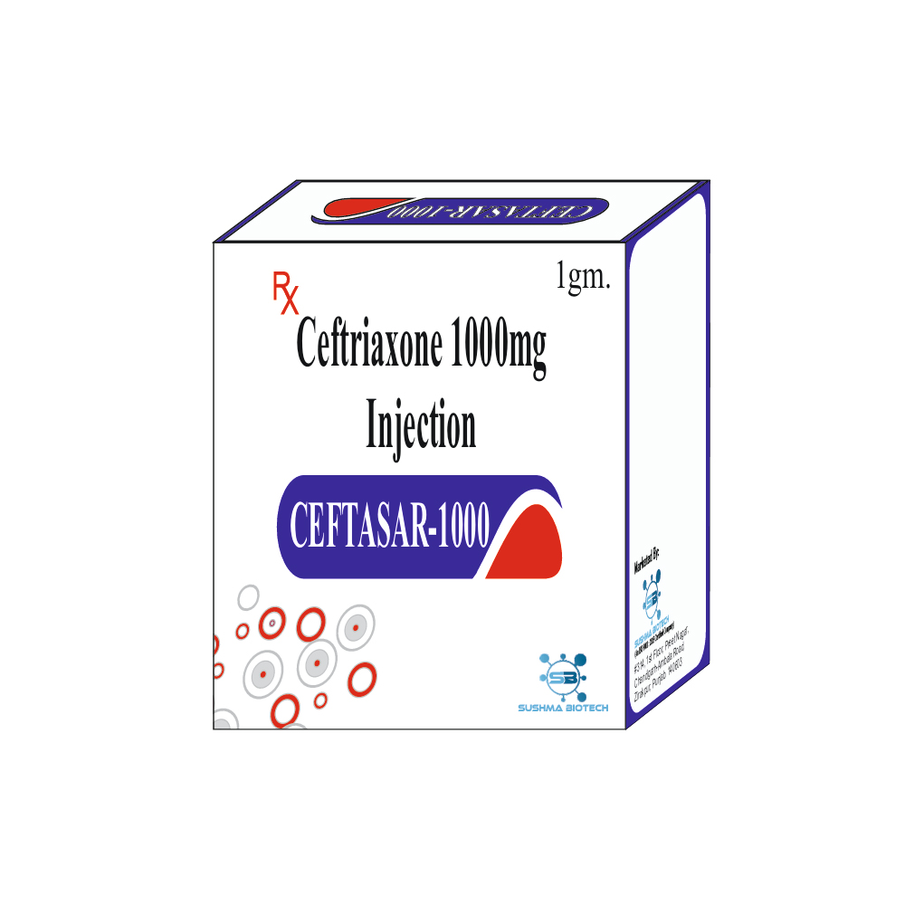 Ceftasar-1000 Injection